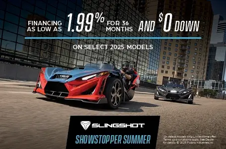 Promotion of financing as low as 1.99% for 36 months and $0 down
