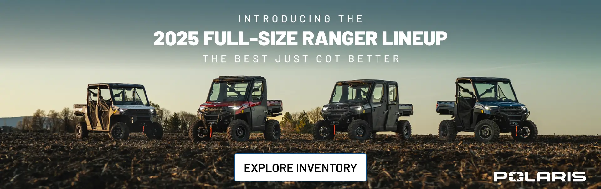 Introducing the 2025 Full-Size RANGER Lineup. The best just got better. Now In-Stock.