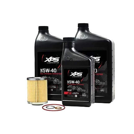 XPS 4T 5W-40 Full Synthetic Oil Change Kit for Rotax 500 cc or more V-Twin engine