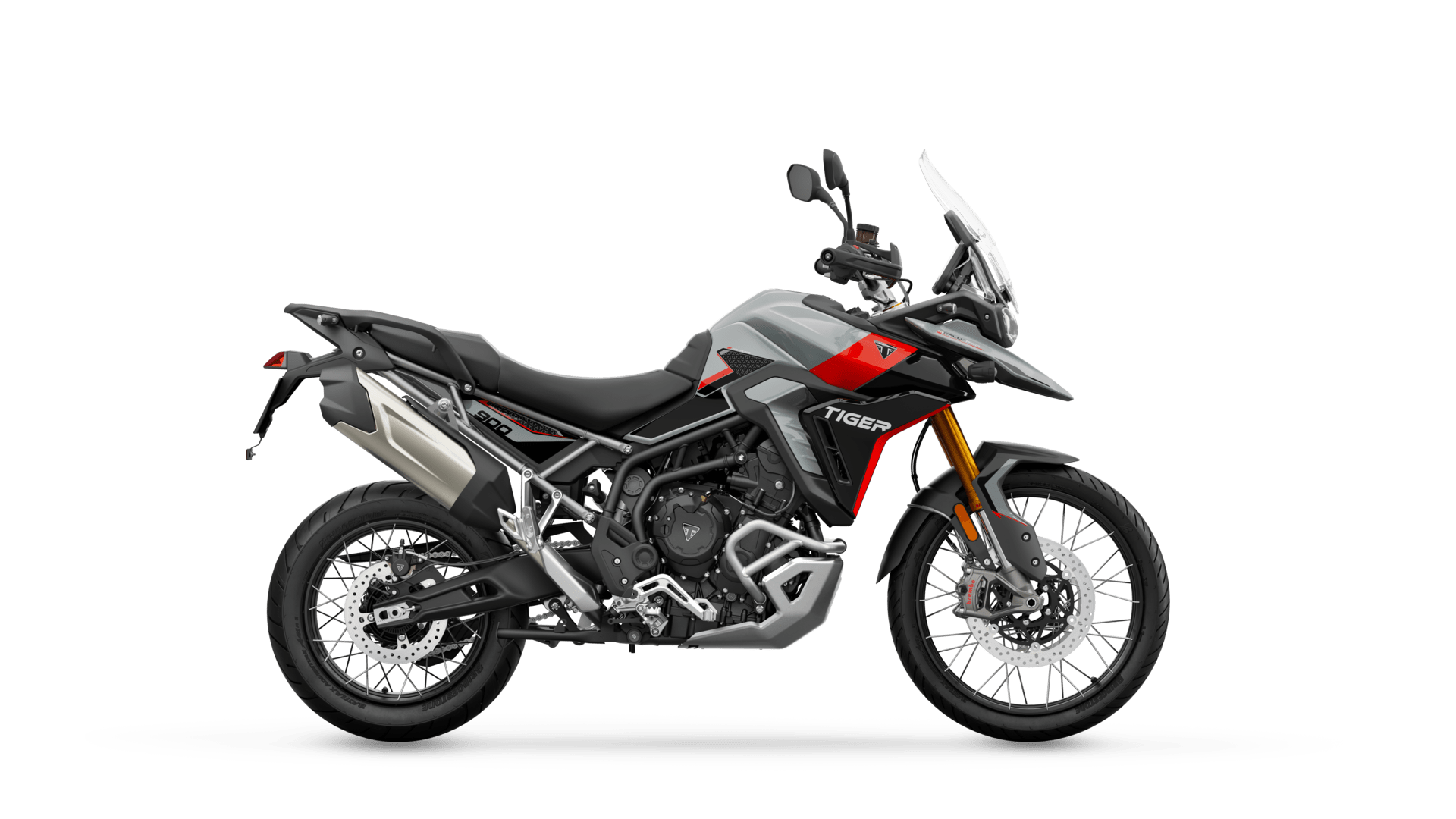 New Tiger 900 Rally Pro Ash Grey Intense Orange