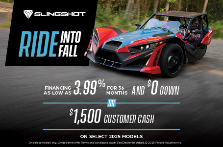 Promotion of 3.99% financing or $1,500 Customer Cash