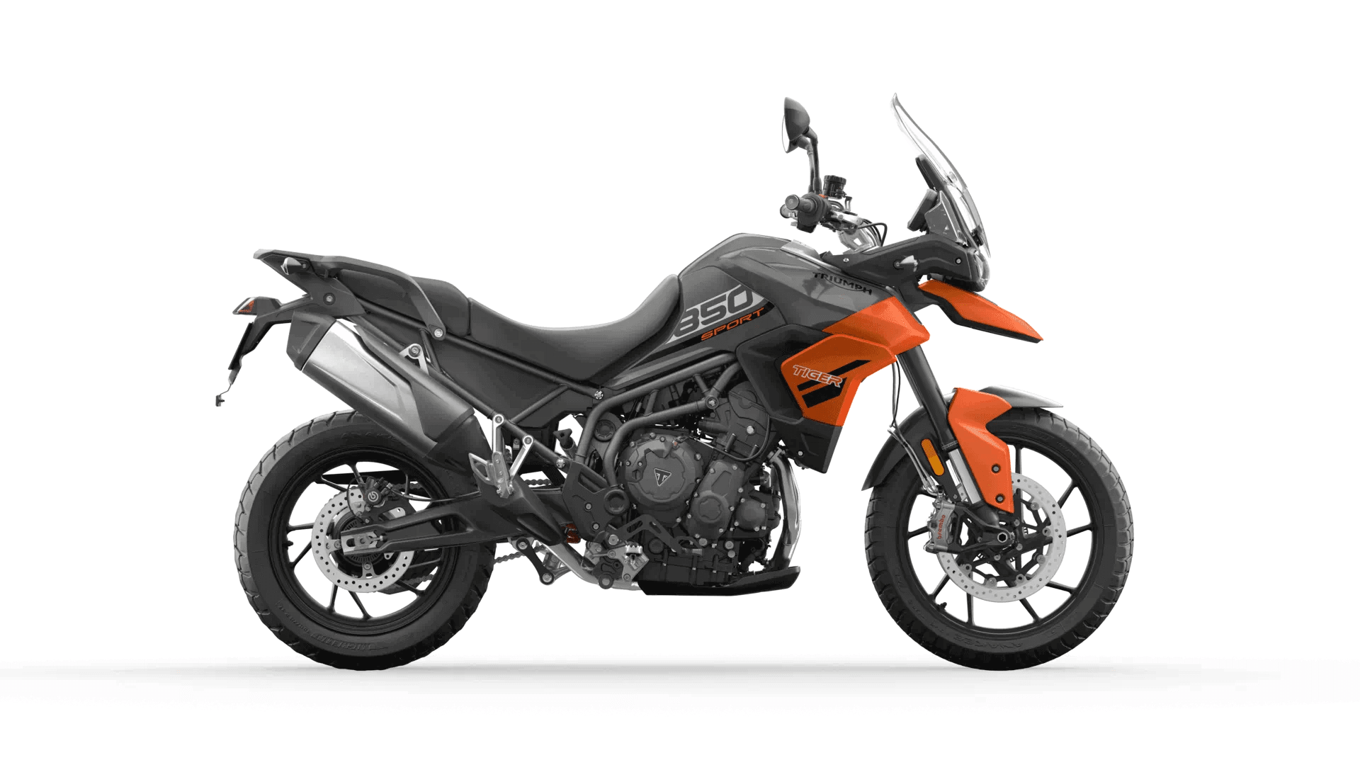 Tiger Sport 850 Graphite Baja Orange
