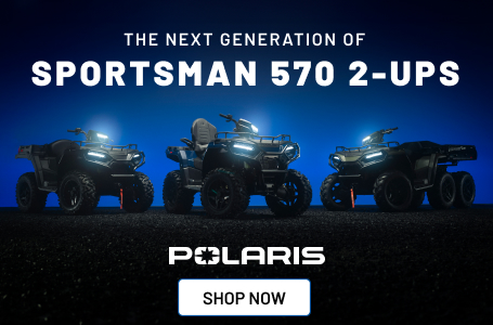 The Next Generation of Sportsman 570 2-Ups. Now In-Stock.