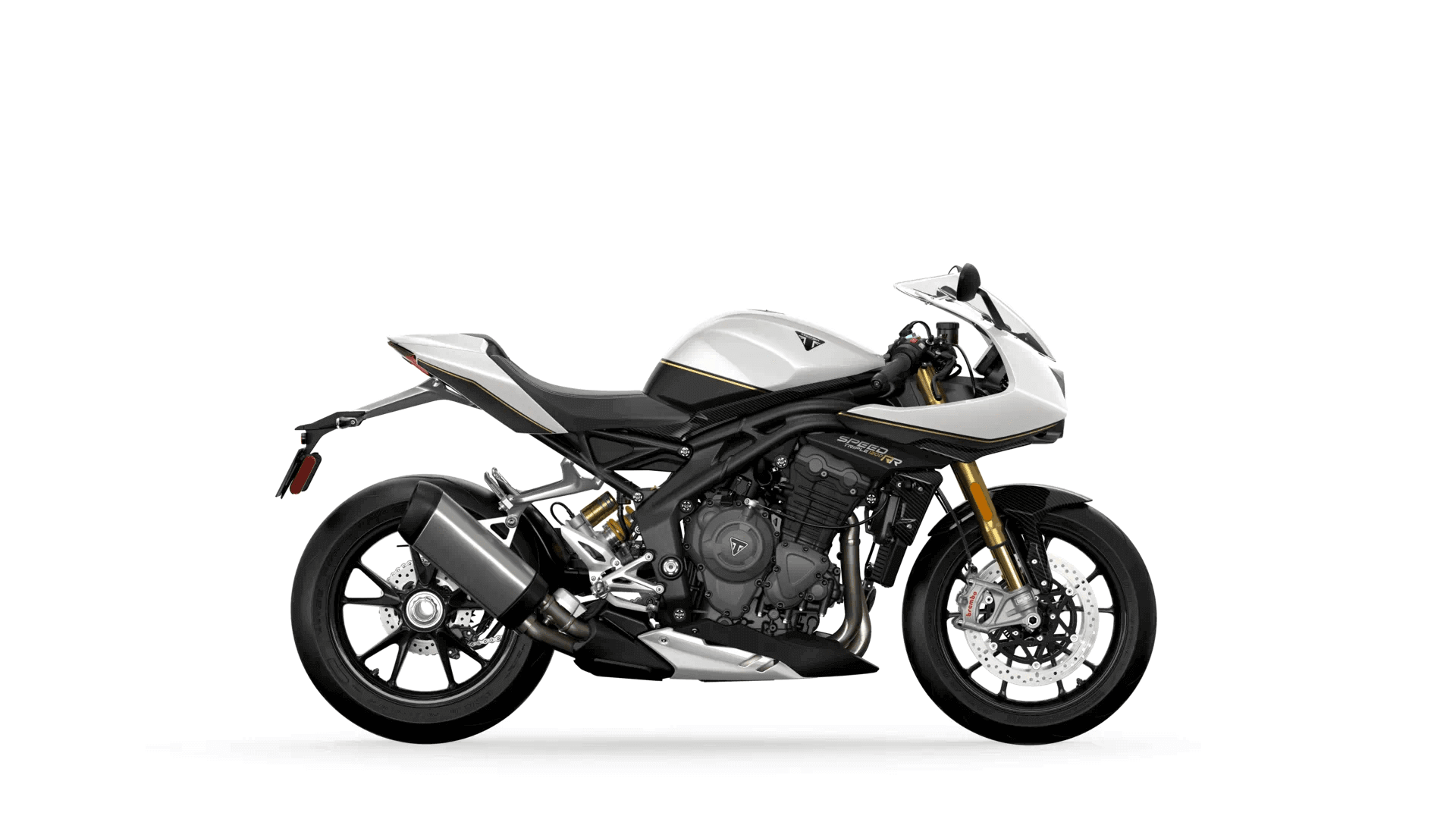 Speed Triple 1200 RR Crystal White Storm Grey