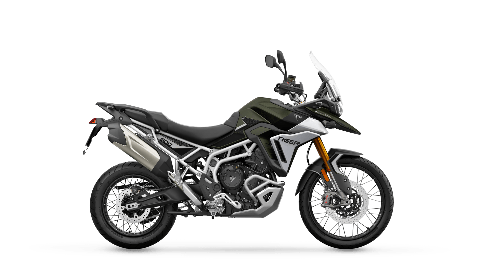 New Tiger 900 Rally Pro Matte Khaki Green