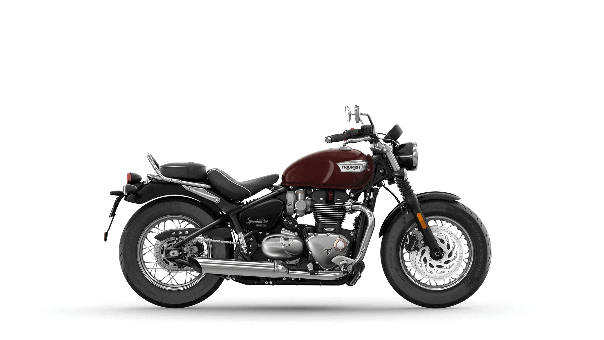Bonneville Speedmaster Cordovan Red