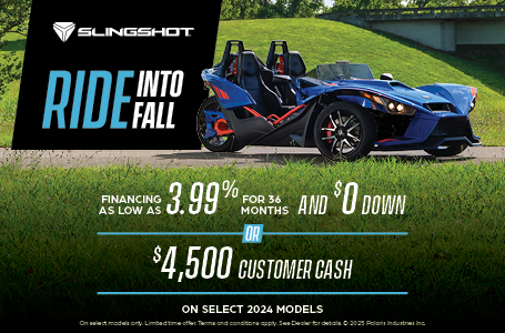 Promotion of 3.99% financing OR $4,500 Customer Cash
