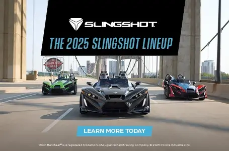 New MY25 Slingshot Lineup. 