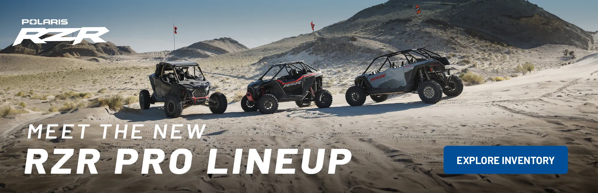 Meet the new RZR Pro Lineup. Now In-Stock