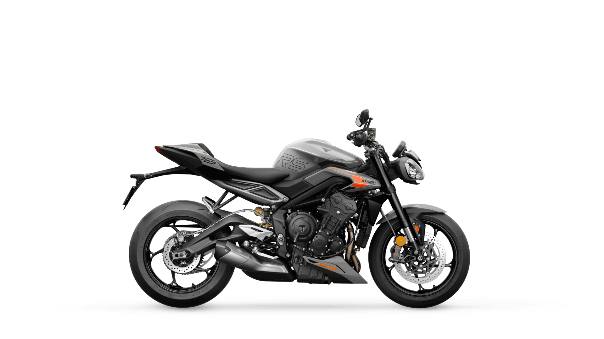 Street Triple 765 RS Silver Ice