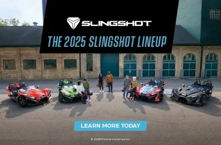 New MY25 Slingshot Lineup. 