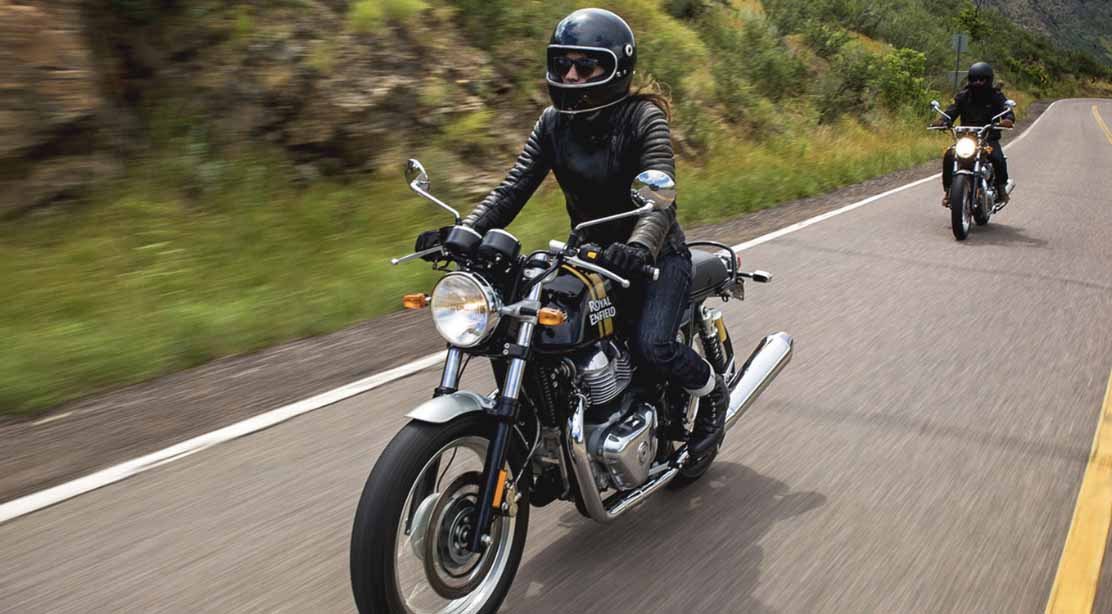 Rider on Continental GT